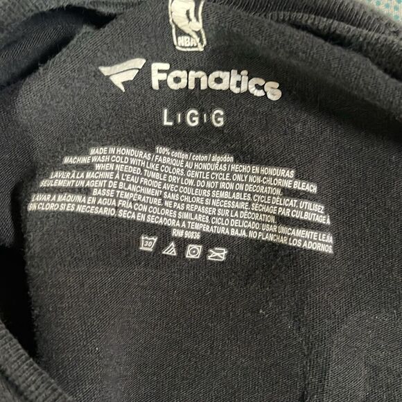 Toronto Raptors Kawhi Leonard # 2 Black Tee, Men’s Large - Picture 5 of 5